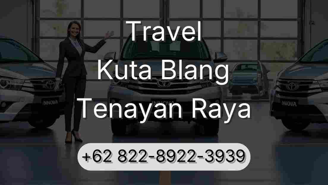 Travel Kuta Blang Tenayan Raya