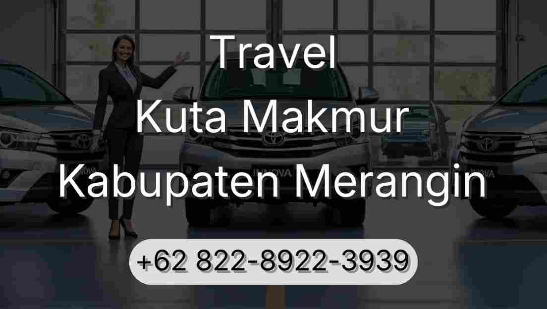Travel Kuta Makmur Kabupaten Merangin