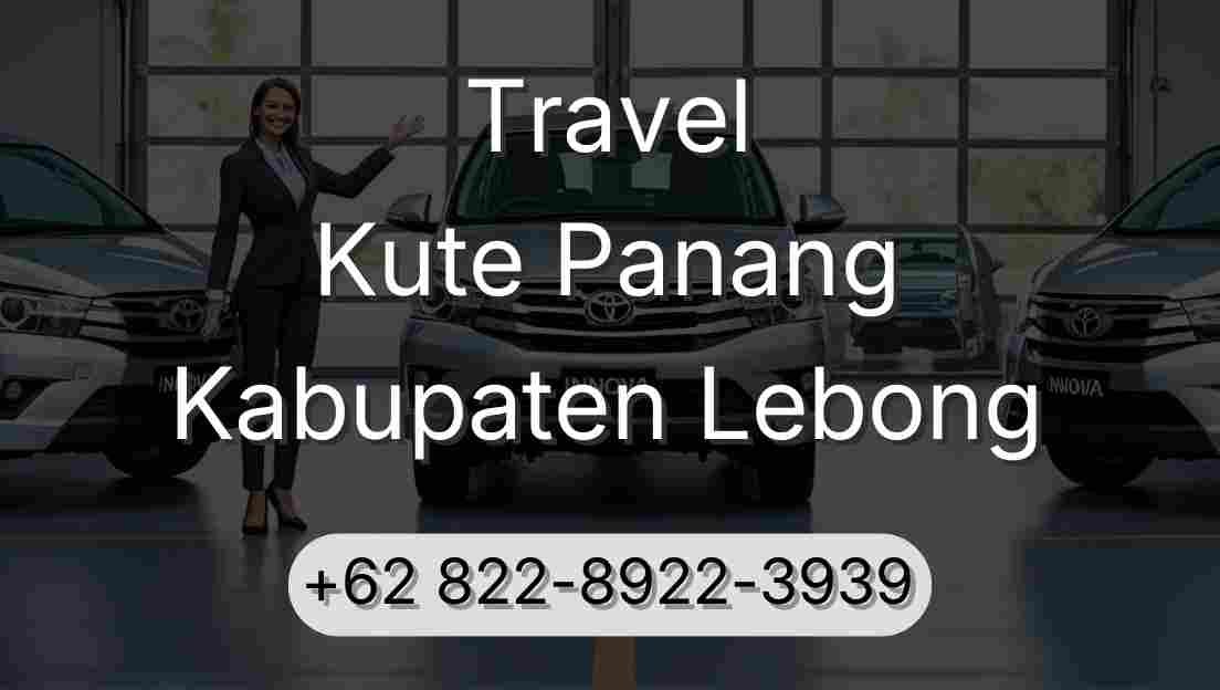 Travel Kute Panang Kabupaten Lebong