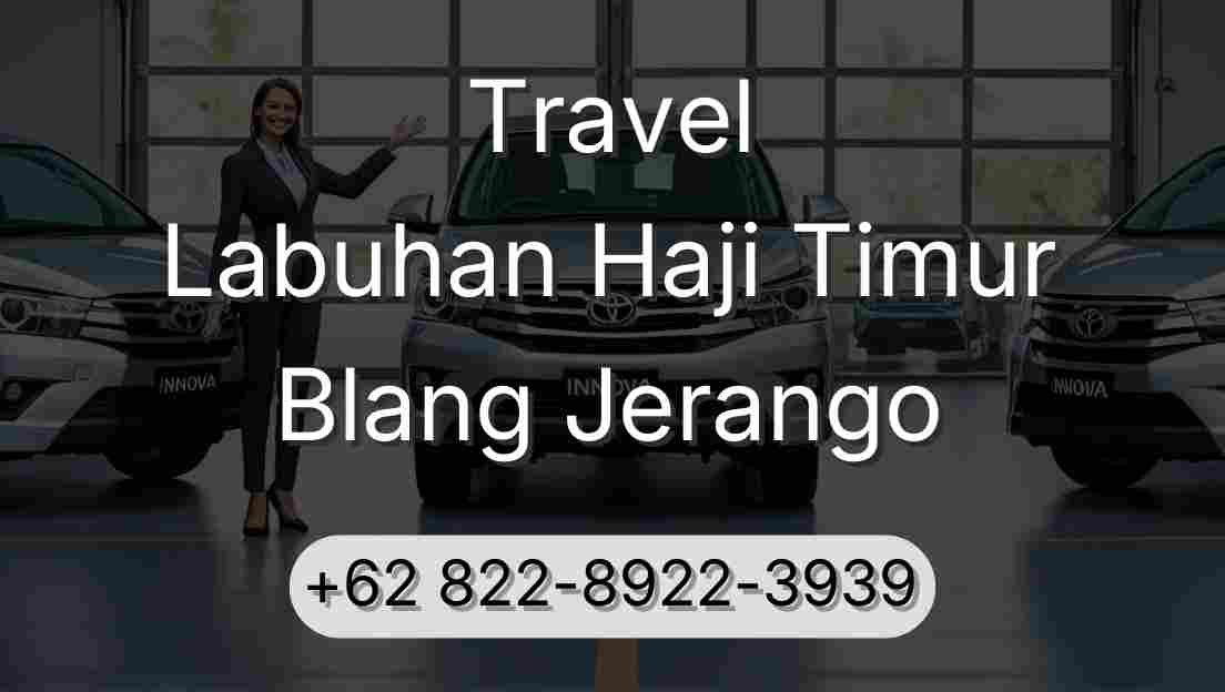 Travel Labuhan Haji Timur Blang Jerango