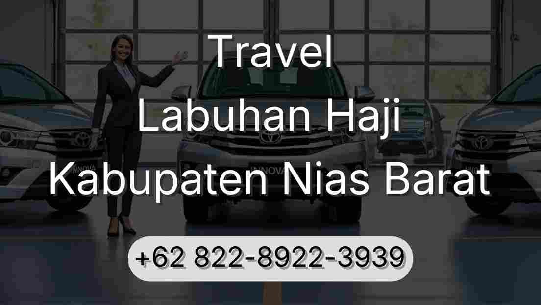 Travel Labuhan Haji Kabupaten Nias Barat