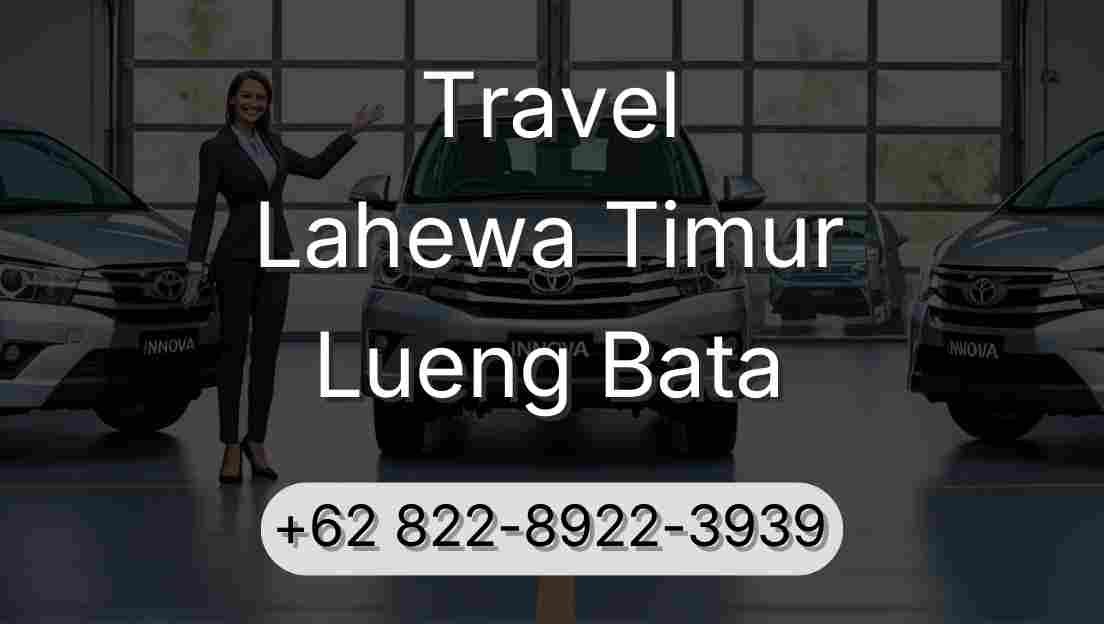 Travel Lahewa Timur Lueng Bata