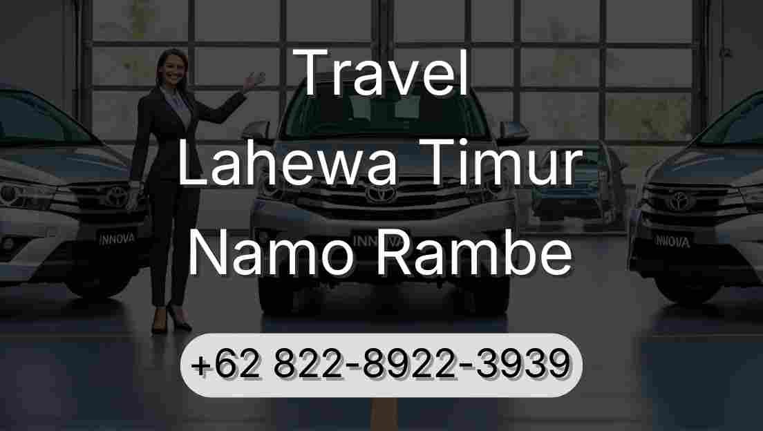 Travel Lahewa Timur Namo Rambe