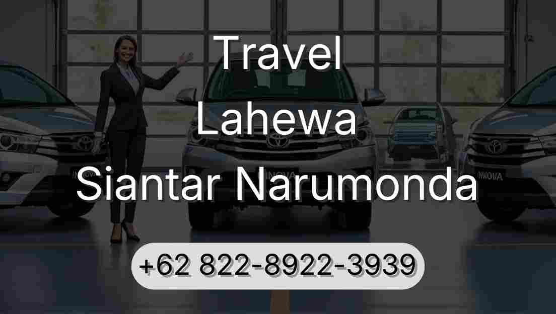 Travel Lahewa Siantar Narumonda