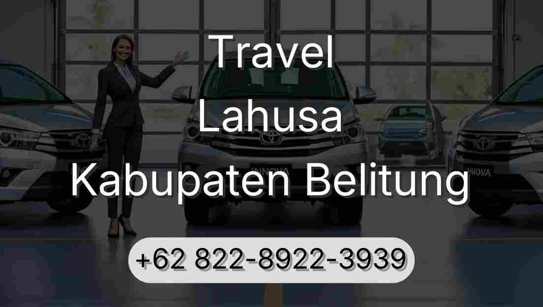 Travel Lahusa Kabupaten Belitung