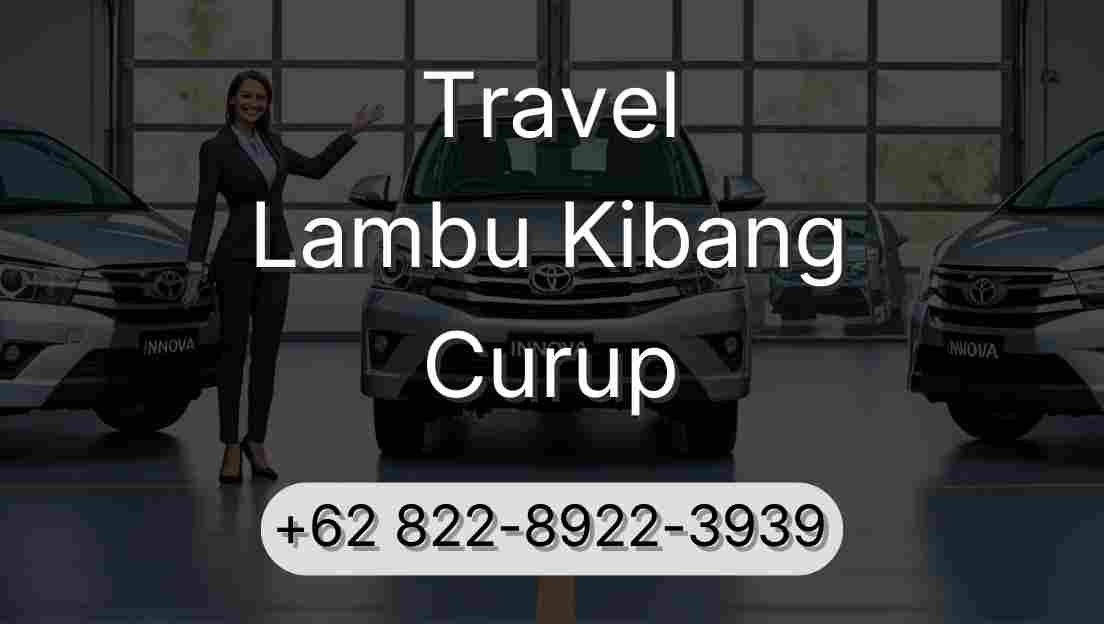 Travel Lambu Kibang Curup