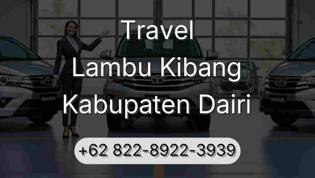 Travel Lambu Kibang Kabupaten Dairi
