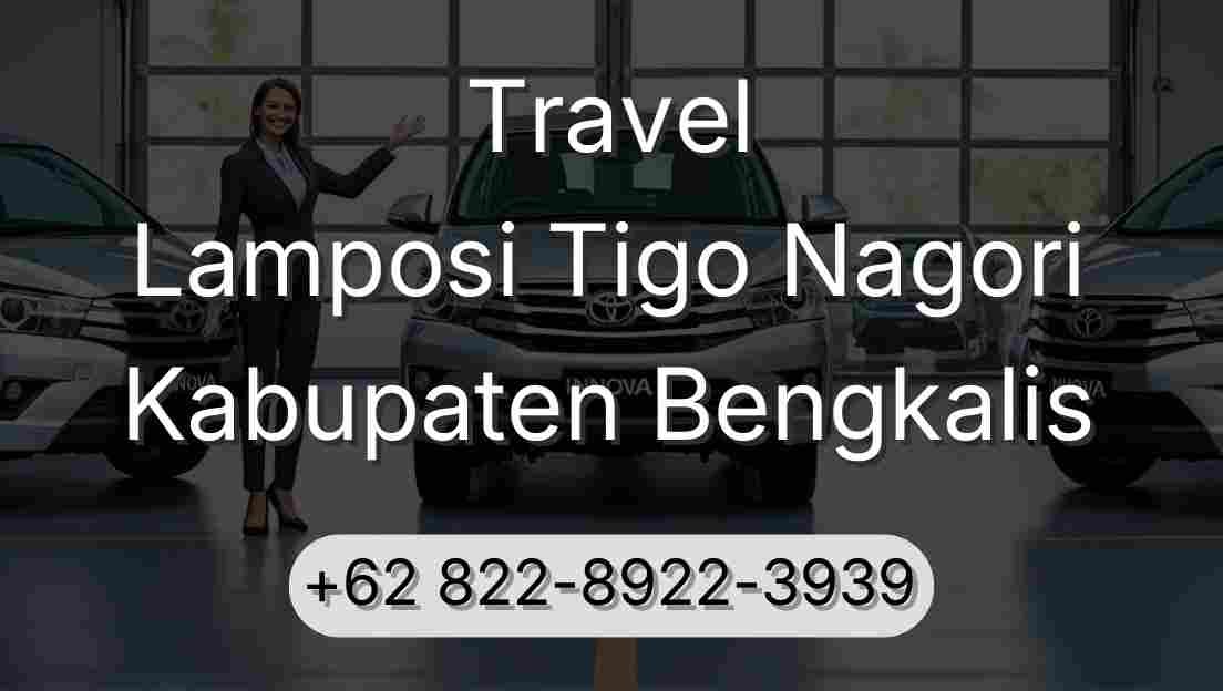 Travel Lamposi Tigo Nagori Kabupaten Bengkalis