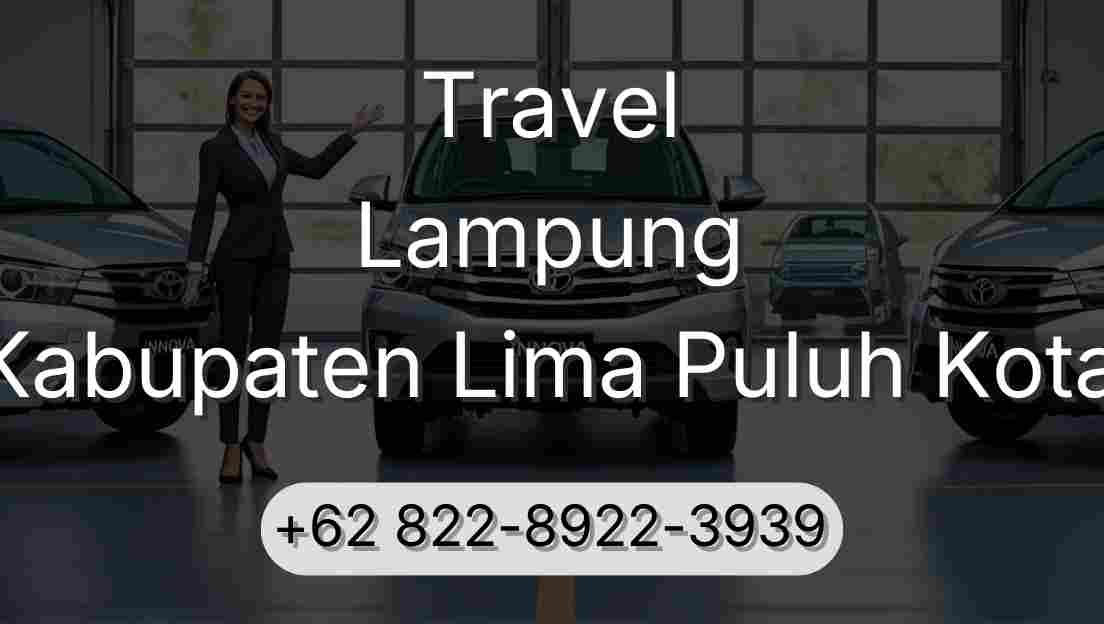 Travel Lampung Kabupaten Lima Puluh Kota