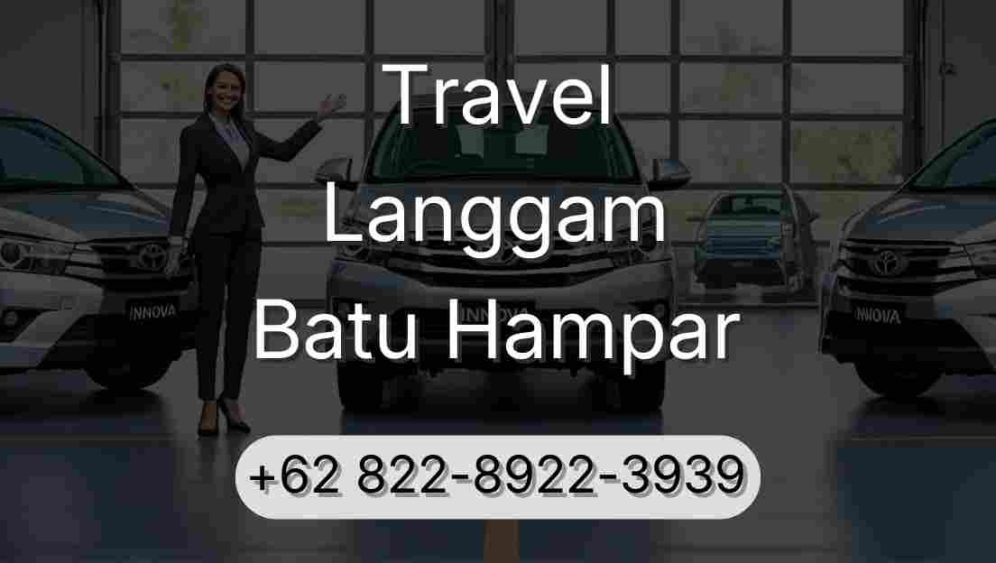 Travel Langgam Batu Hampar