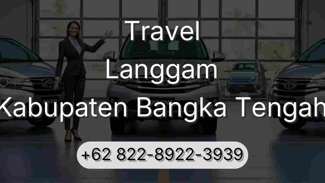 Travel Langgam Kabupaten Bangka Tengah