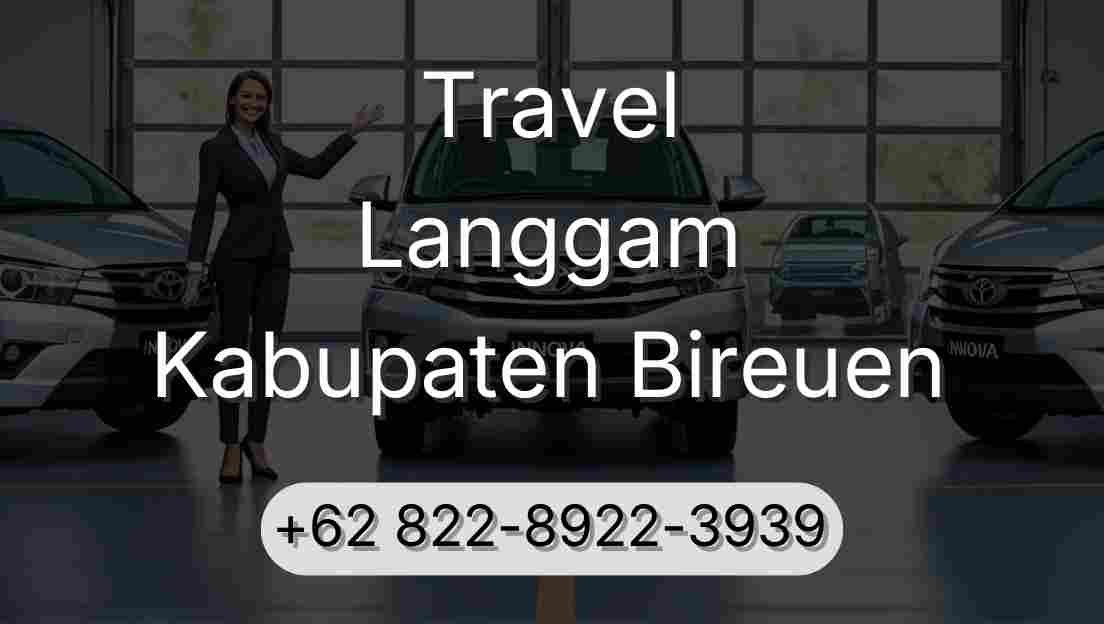 Travel Langgam Kabupaten Bireuen