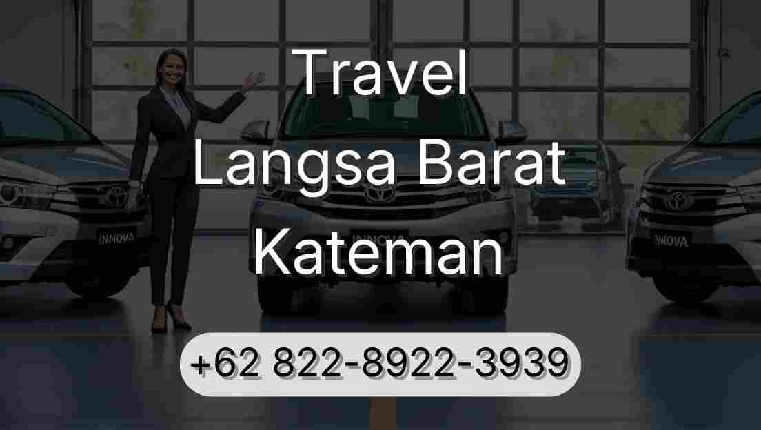 Travel Langsa Barat Kateman