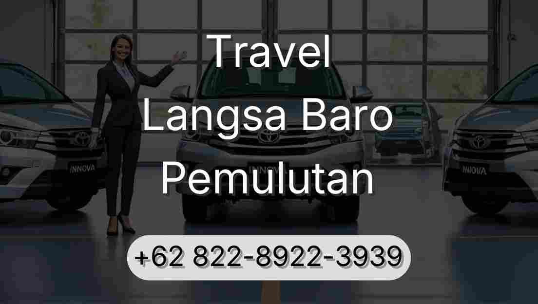Travel Langsa Baro Pemulutan