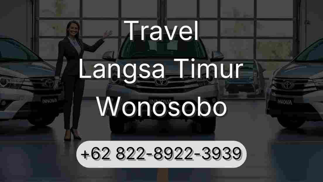 Travel Langsa Timur Wonosobo