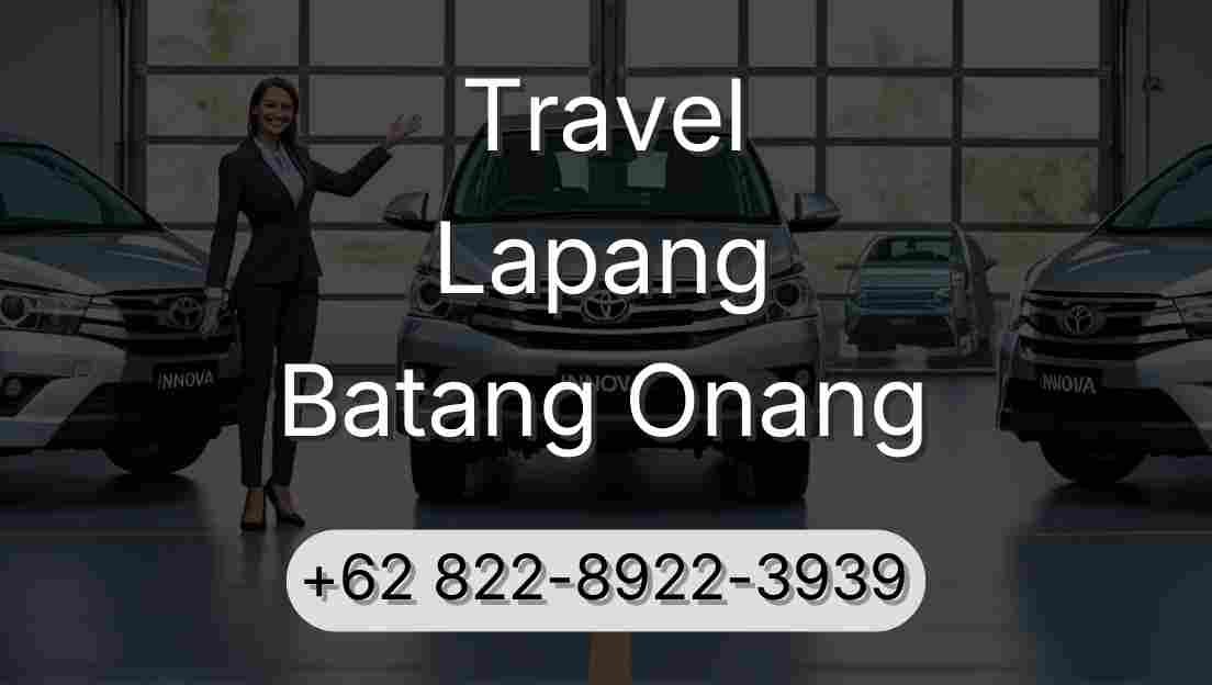 Travel Lapang Batang Onang