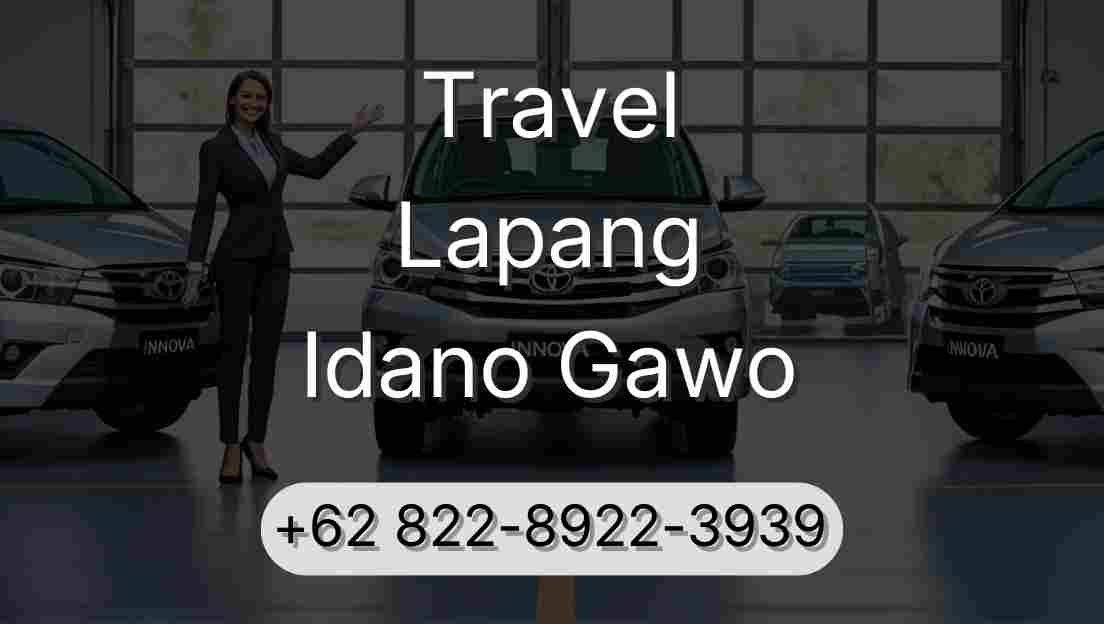 Travel Lapang Idano Gawo