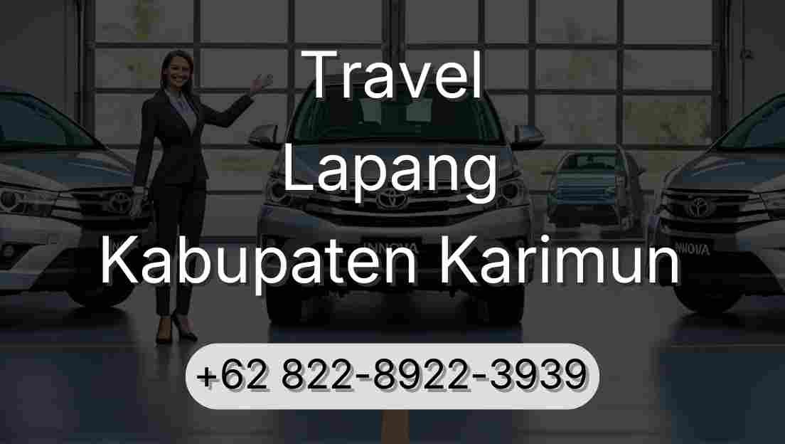 Travel Lapang Kabupaten Karimun