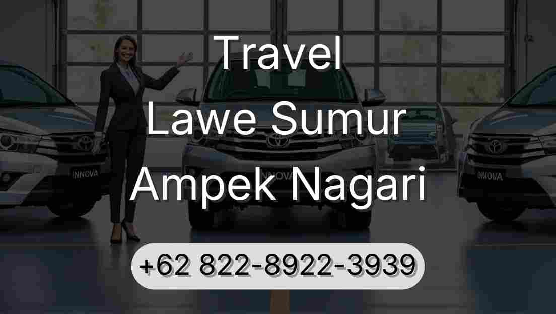 Travel Lawe Sumur Ampek Nagari