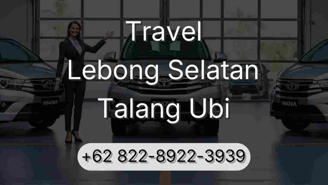 Travel Lebong Selatan Talang Ubi