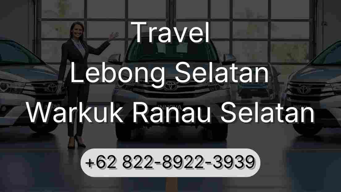 Travel Lebong Selatan Warkuk Ranau Selatan