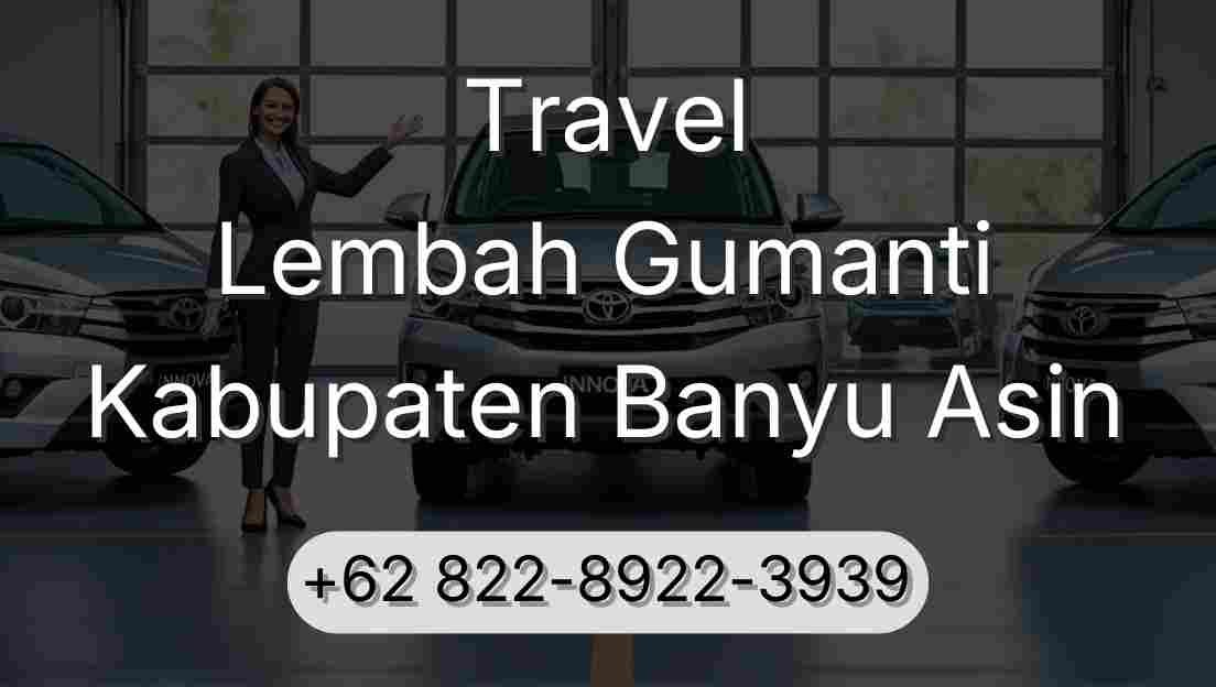 Travel Lembah Gumanti Kabupaten Banyu Asin
