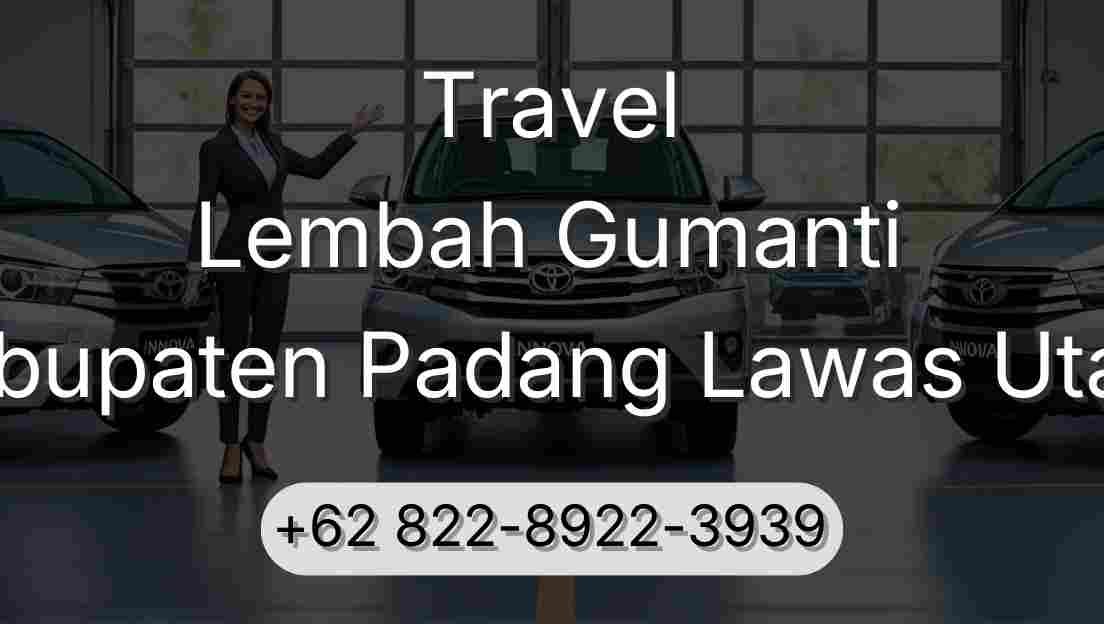 Travel Lembah Gumanti Kabupaten Padang Lawas Utara
