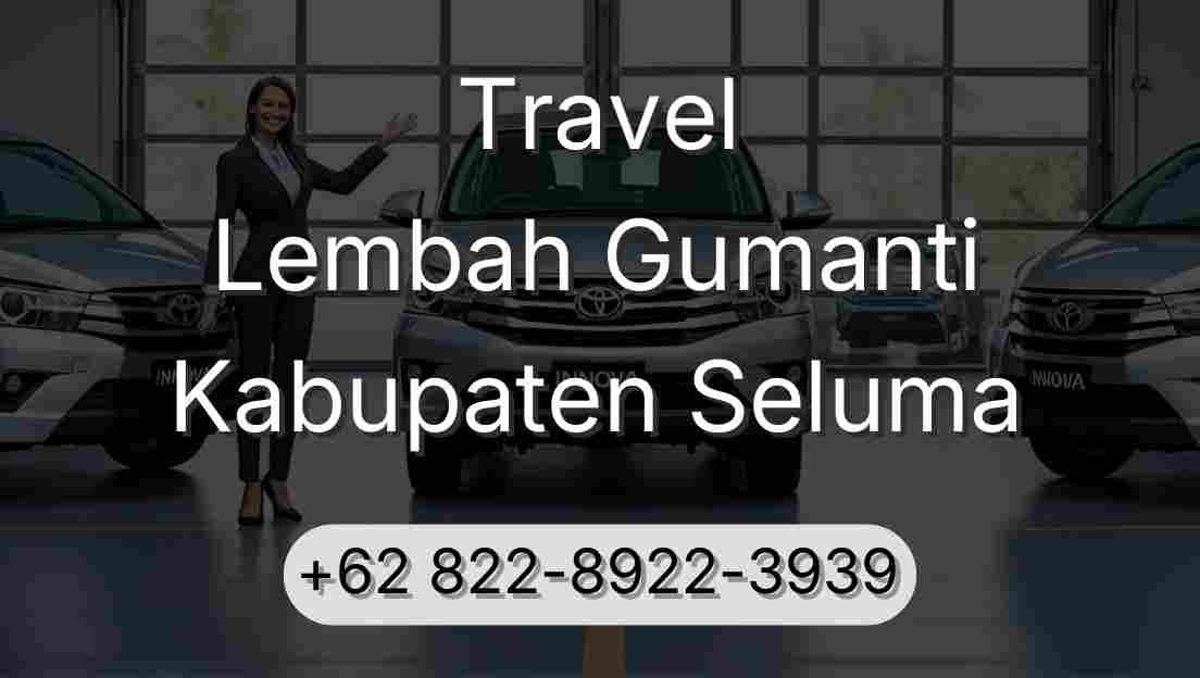 Travel Lembah Gumanti Kabupaten Seluma