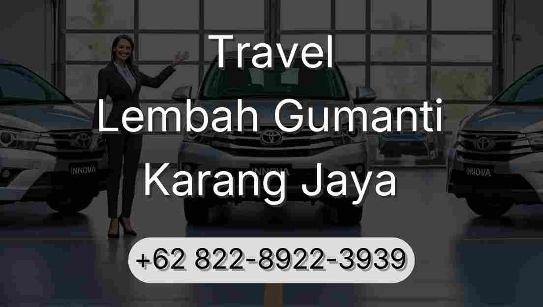 Travel Lembah Gumanti Karang Jaya