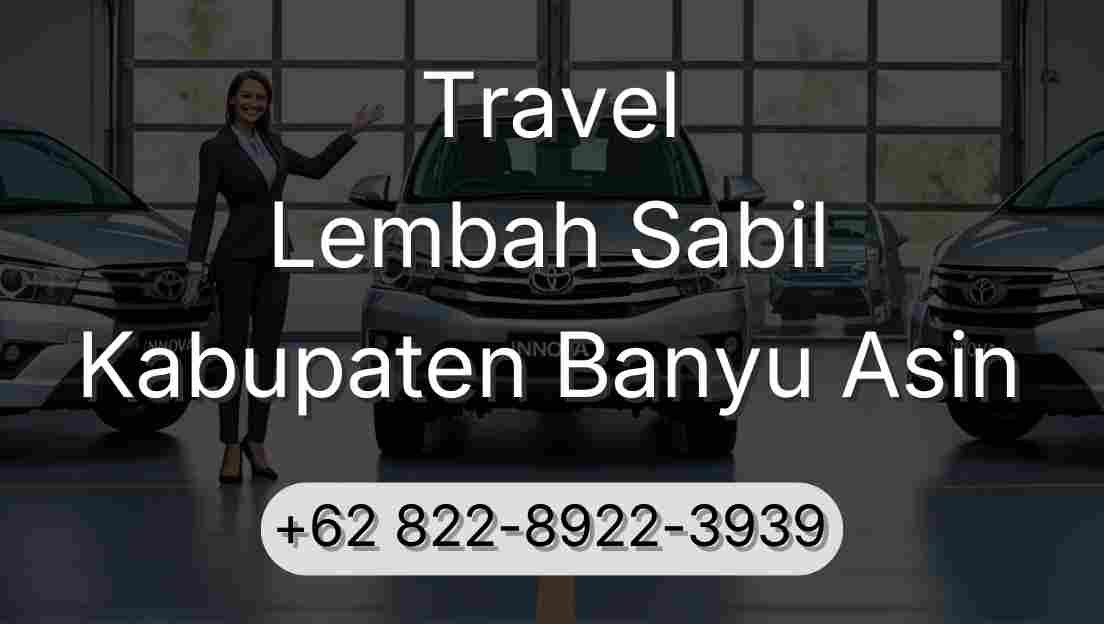 Travel Lembah Sabil Kabupaten Banyu Asin