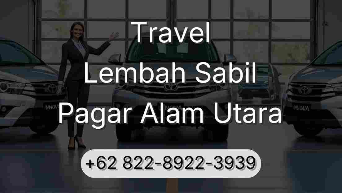 Travel Lembah Sabil Pagar Alam Utara