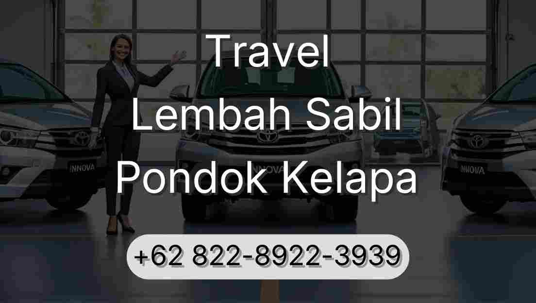 Travel Lembah Sabil Pondok Kelapa