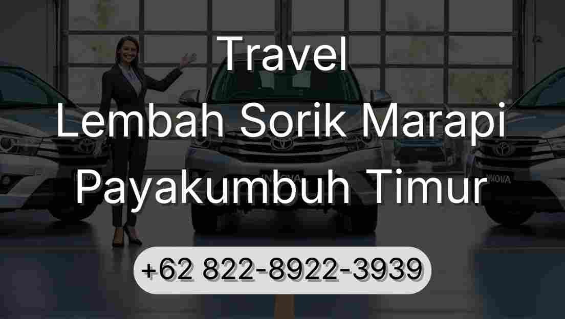Travel Lembah Sorik Marapi Payakumbuh Timur