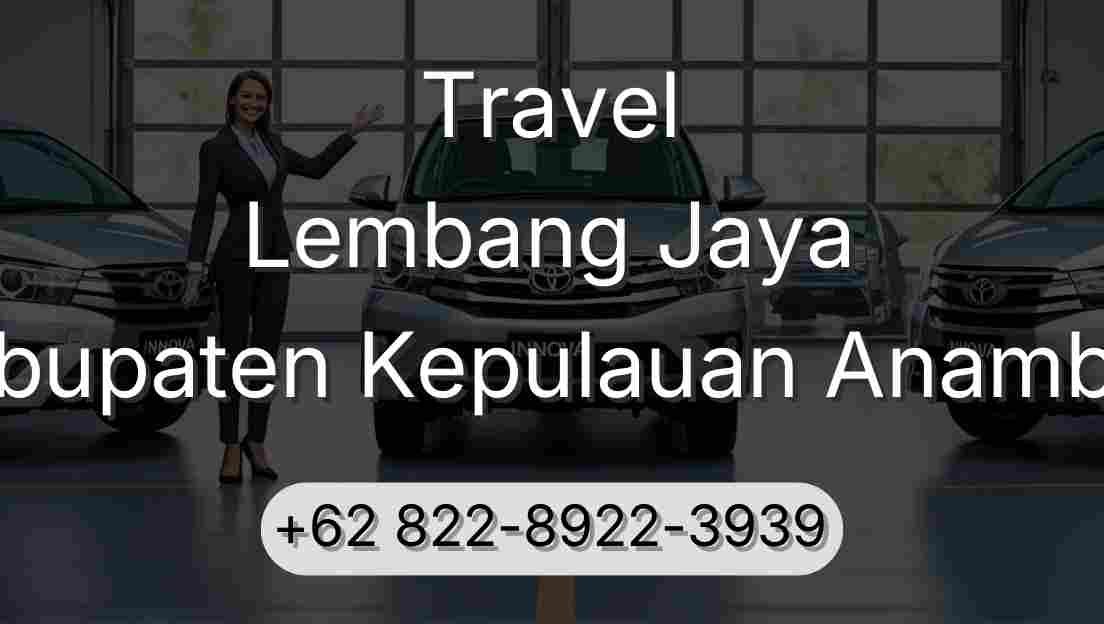 Travel Lembang Jaya Kabupaten Kepulauan Anambas