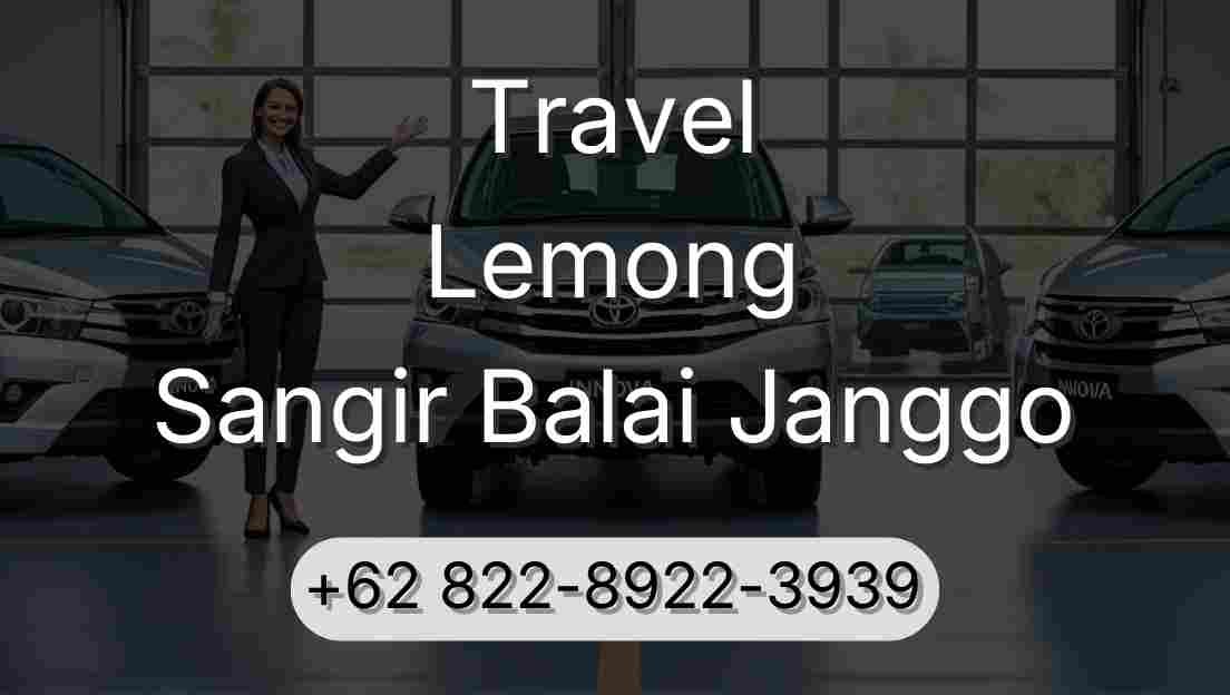 Travel Lemong Sangir Balai Janggo