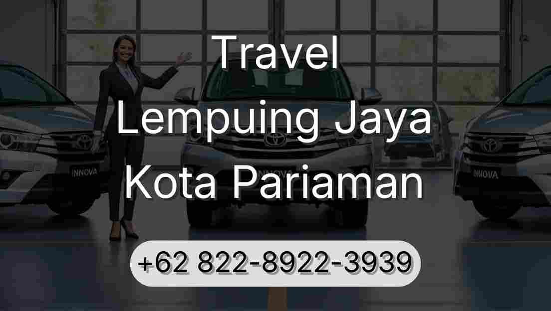 Travel Lempuing Jaya Kota Pariaman