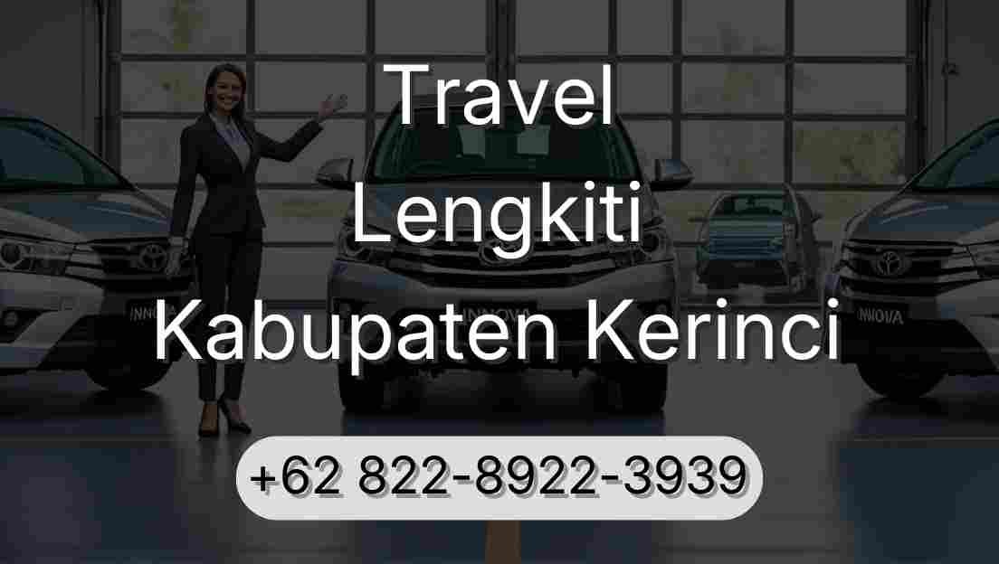 Travel Lengkiti Kabupaten Kerinci