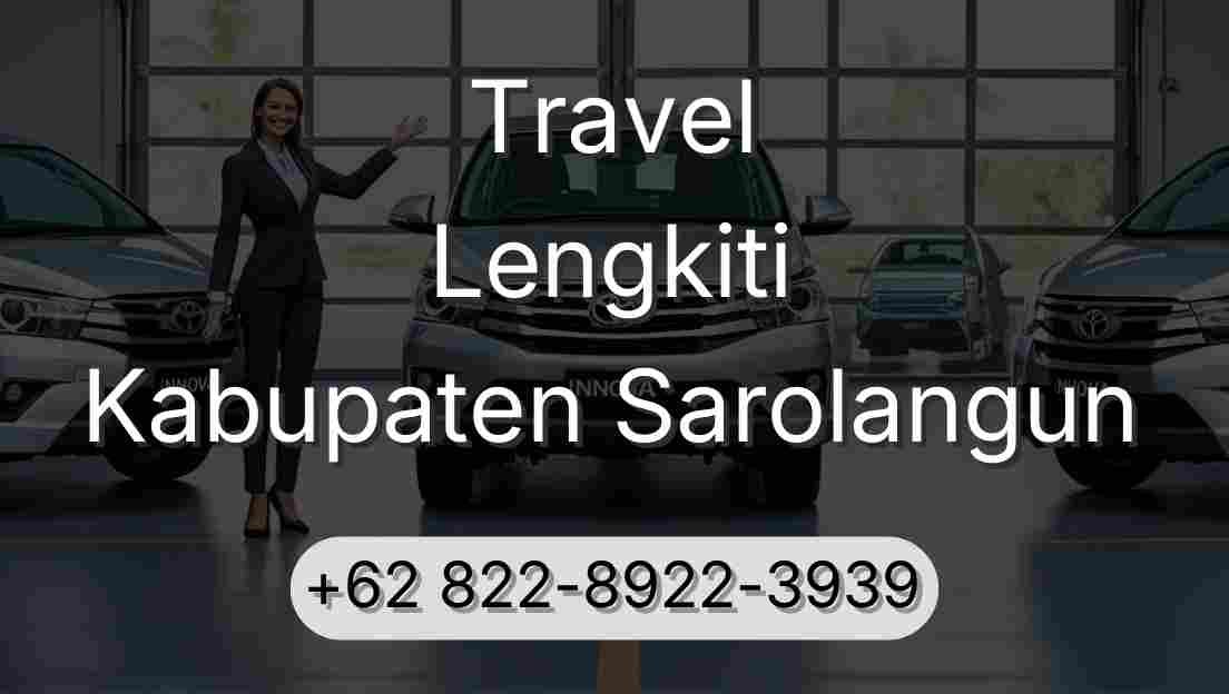 Travel Lengkiti Kabupaten Sarolangun