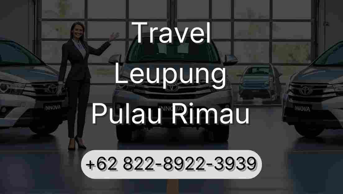 Travel Leupung Pulau Rimau