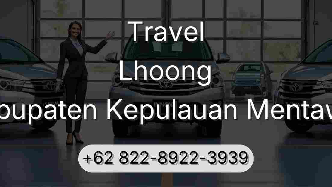 Travel Lhoong Kabupaten Kepulauan Mentawai
