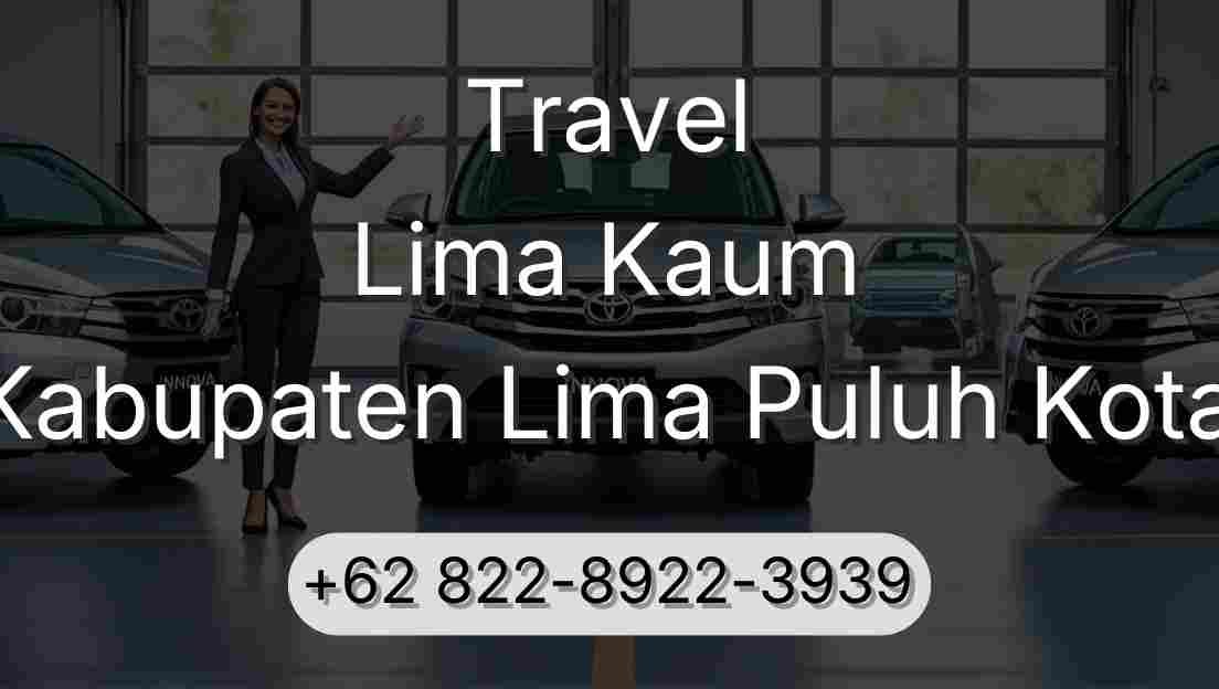 Travel Lima Kaum Kabupaten Lima Puluh Kota