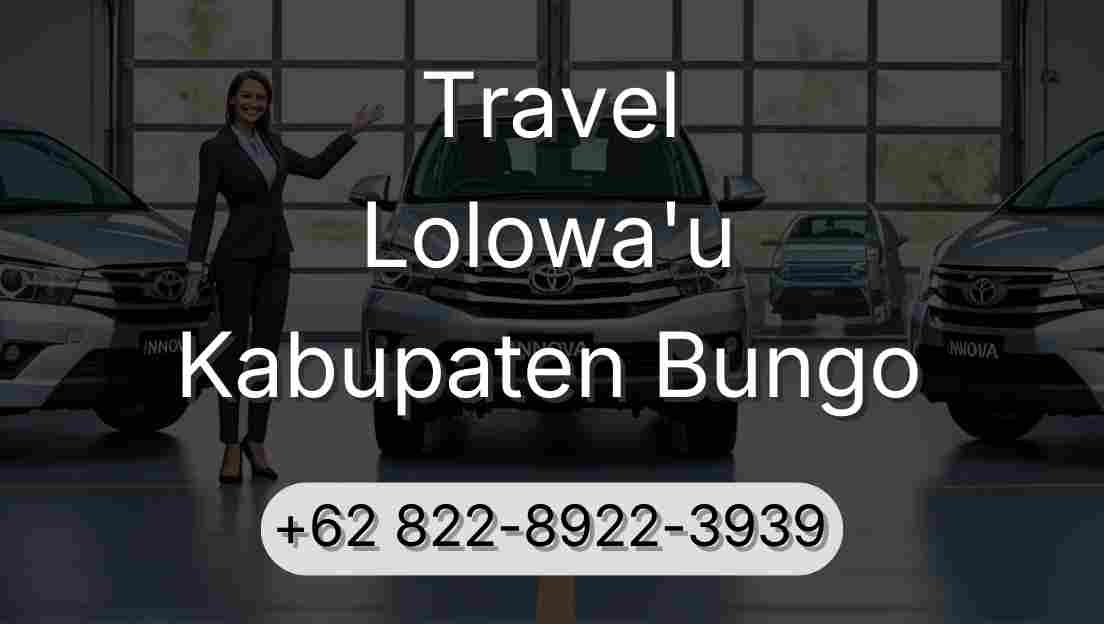 Travel Lolowa'u Kabupaten Bungo