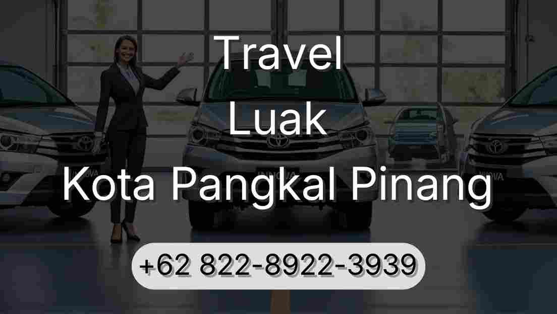 Travel Luak Kota Pangkal Pinang