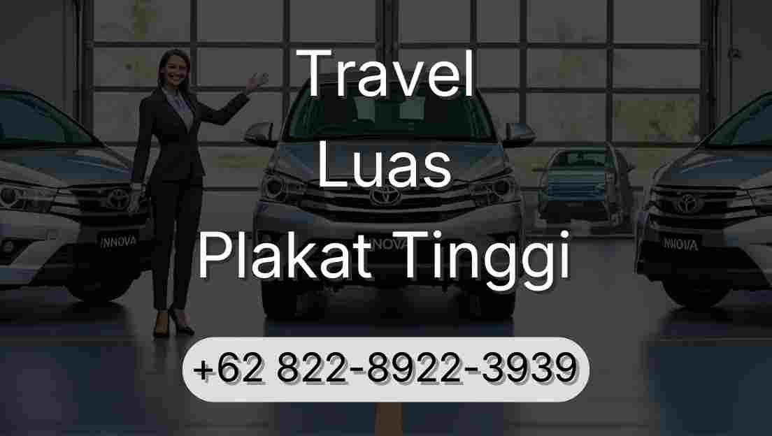 Travel Luas Plakat Tinggi