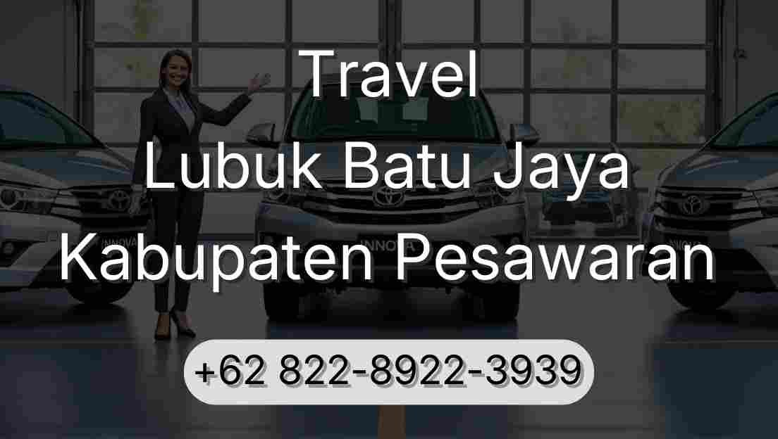 Travel Lubuk Batu Jaya Kabupaten Pesawaran
