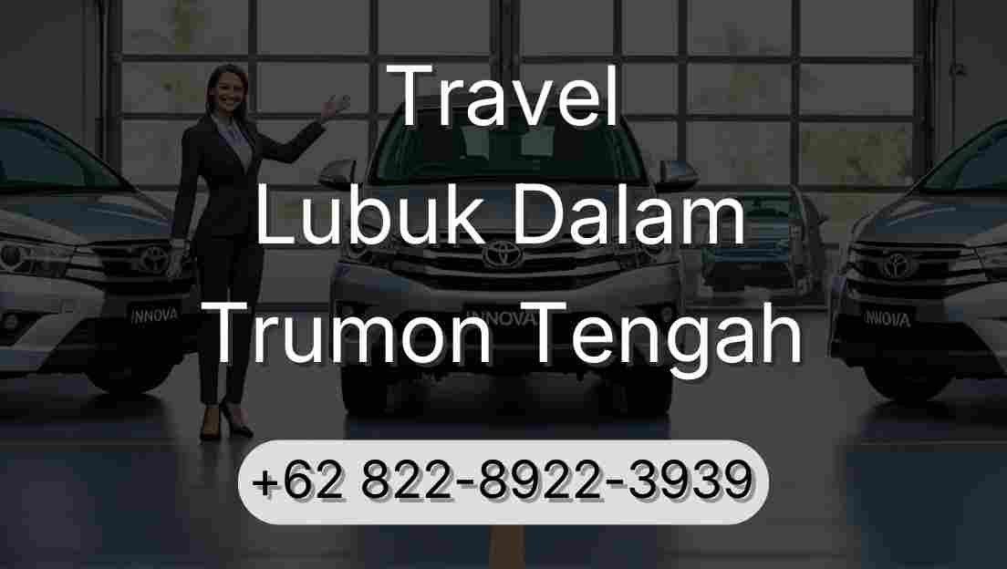 Travel Lubuk Dalam Trumon Tengah