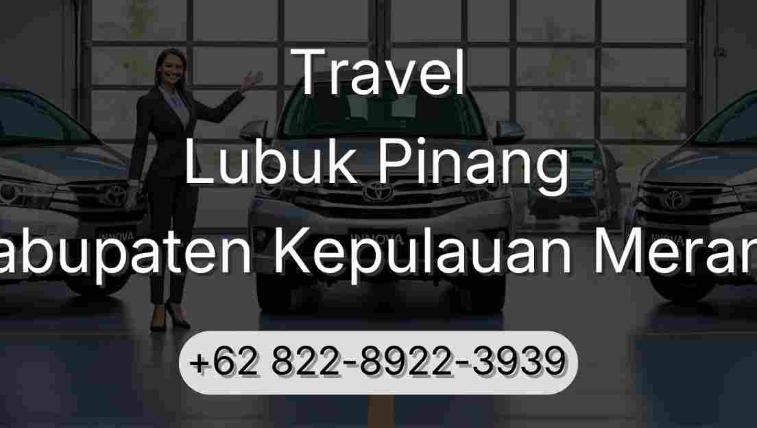 Travel Lubuk Pinang Kabupaten Kepulauan Meranti