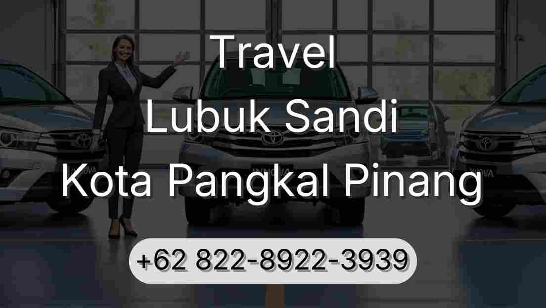 Travel Lubuk Sandi Kota Pangkal Pinang
