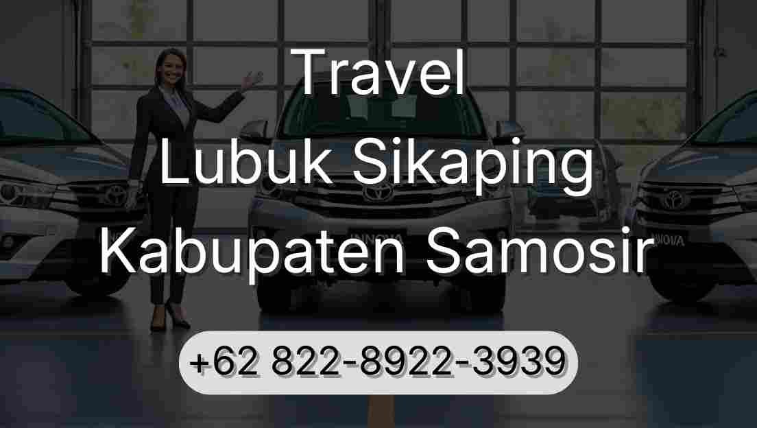 Travel Lubuk Sikaping Kabupaten Samosir