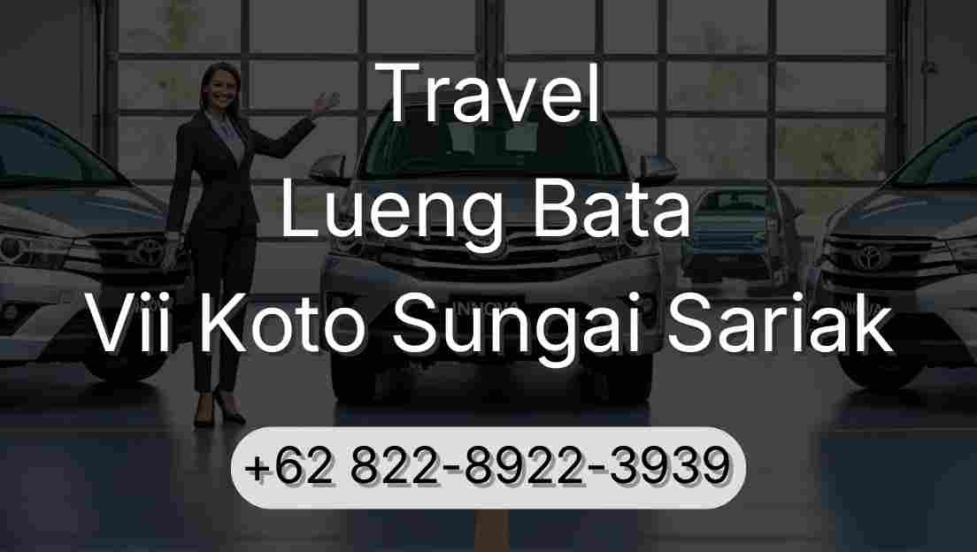 Travel Lueng Bata Vii Koto Sungai Sariak
